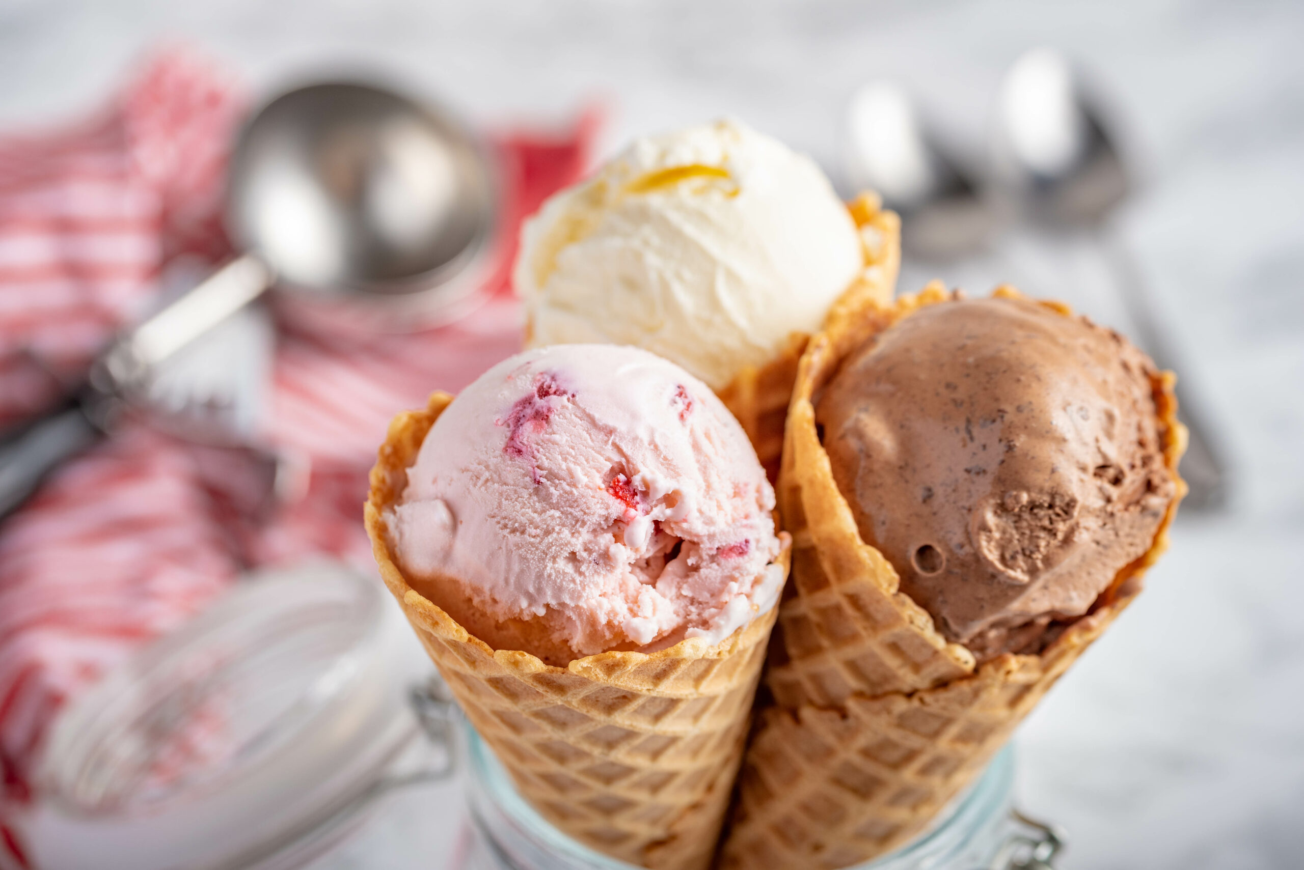 Ice cream cones
