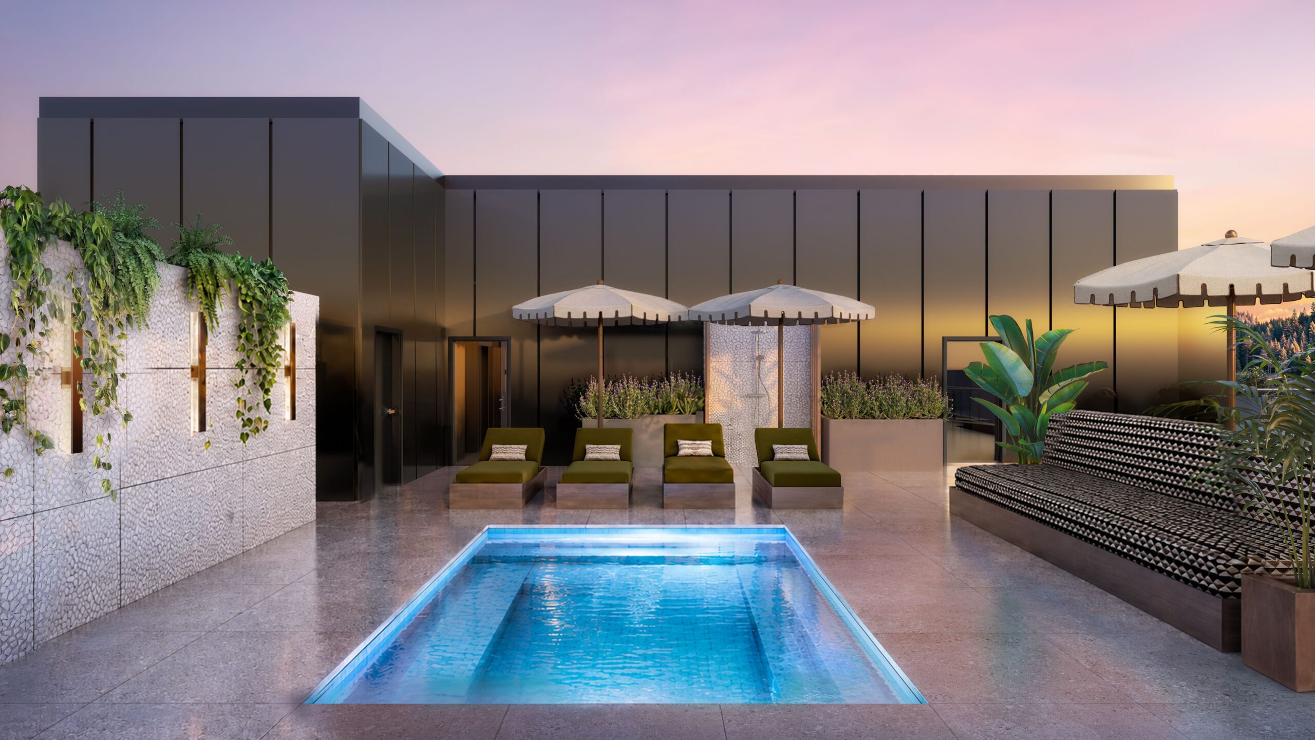 rooftop plunge pool and deck scaled