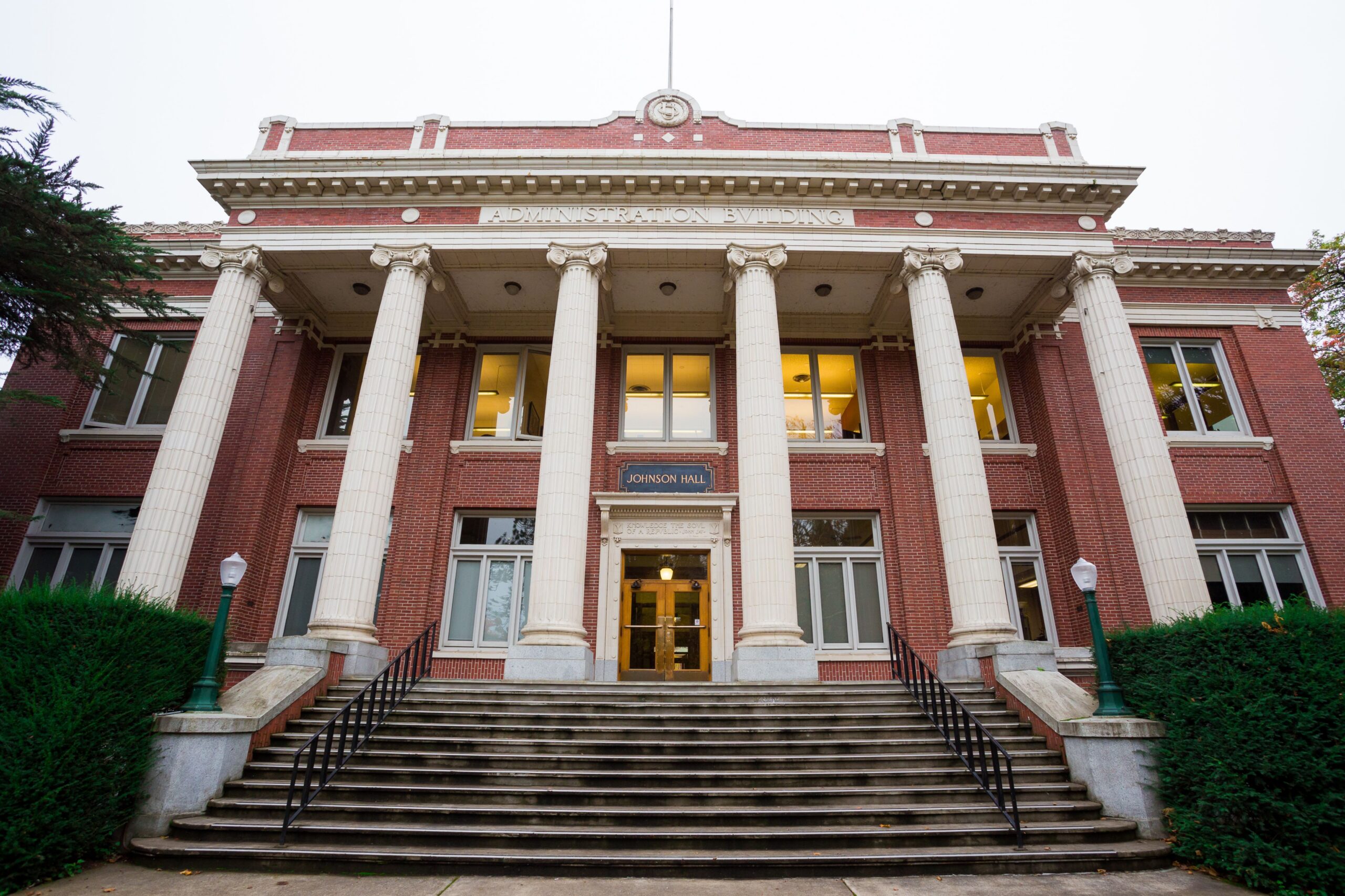 Johnson Hall front entrance