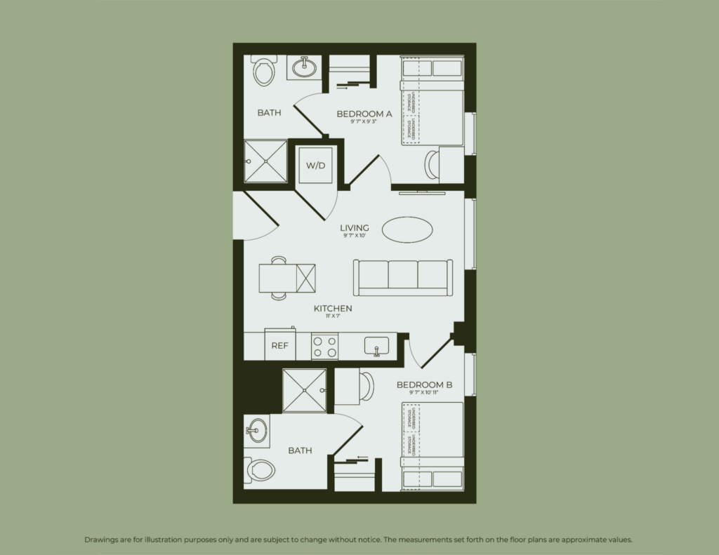 2BR/2BA – B1